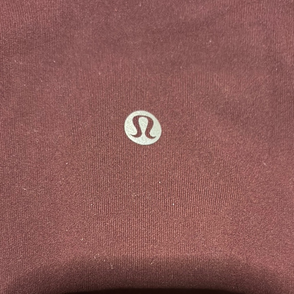 Lululemon Athletica Burgundy Top